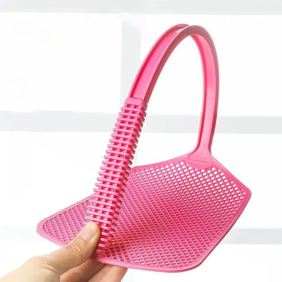 Plastic Fly Swatters, Flexible Long Handle Manual Swat, Striking Fly Sticky Flea Mattress Sticky Strip, Pest Bug Mosquito Insect Killer Slap Tool Plastic Fly Swatters, Flexible Long Handle Manual Swat, Striking Fly Sticky Flea Mattress Sticky Strip, Pest Bug Mosquito Insect Killer Slap Tool